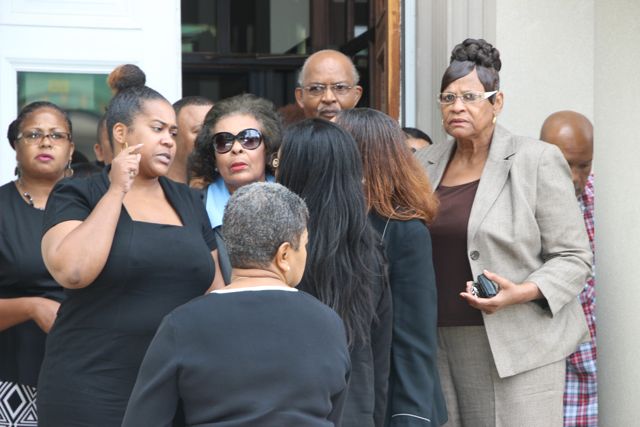 Patrick Cannon Supporters Leave Federal Courthouse