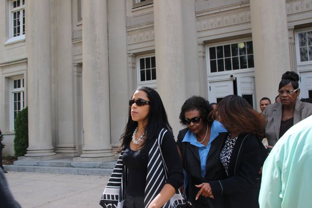 Patrick Cannon Supporters Leave Federal Courthouse