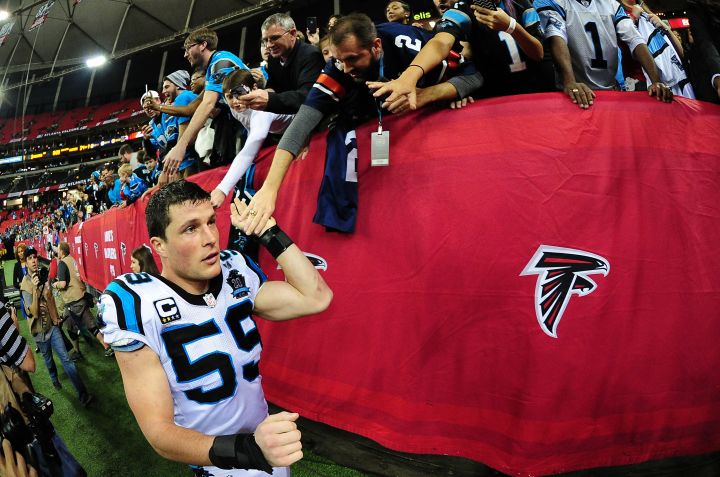 Carolina Panthers’ Luke Kuechly