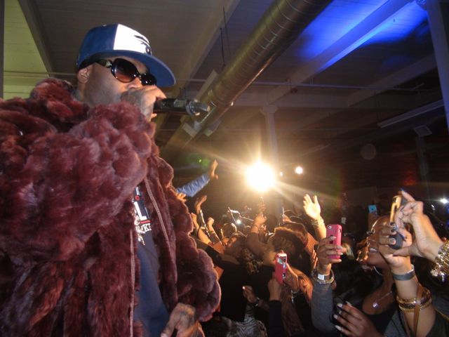 Treach at La-Di-Da-Di Party