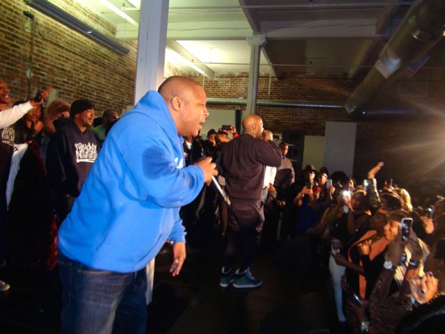 Vin Rock at La-Di-Da-Di Party