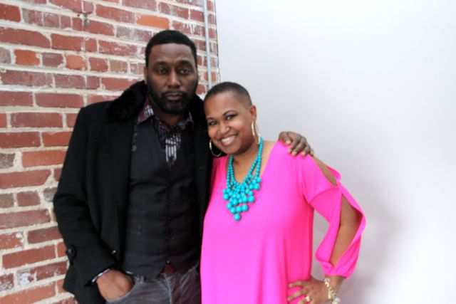 Alethea Ramey and Big Daddy Kane at La-Di-Da-Di Party