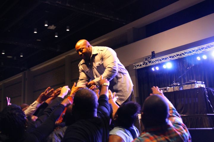Eddie Owens at Legends of Hip-Hop Concert