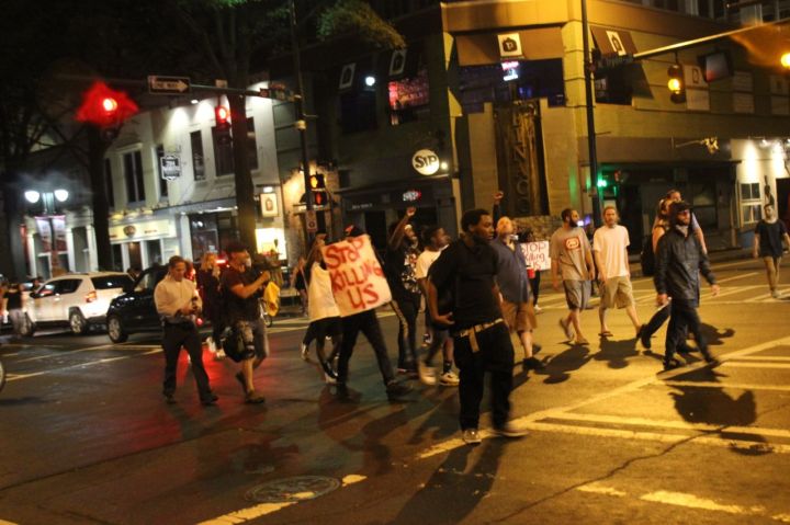 Peaceful Charlotte Protest Uptown