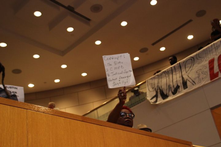 Protestors Voice Their Anger At City Council