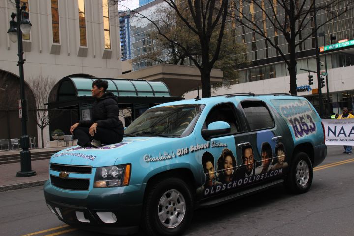 Old School 105.3 in the Martin Luther King, Jr. Parade 2017