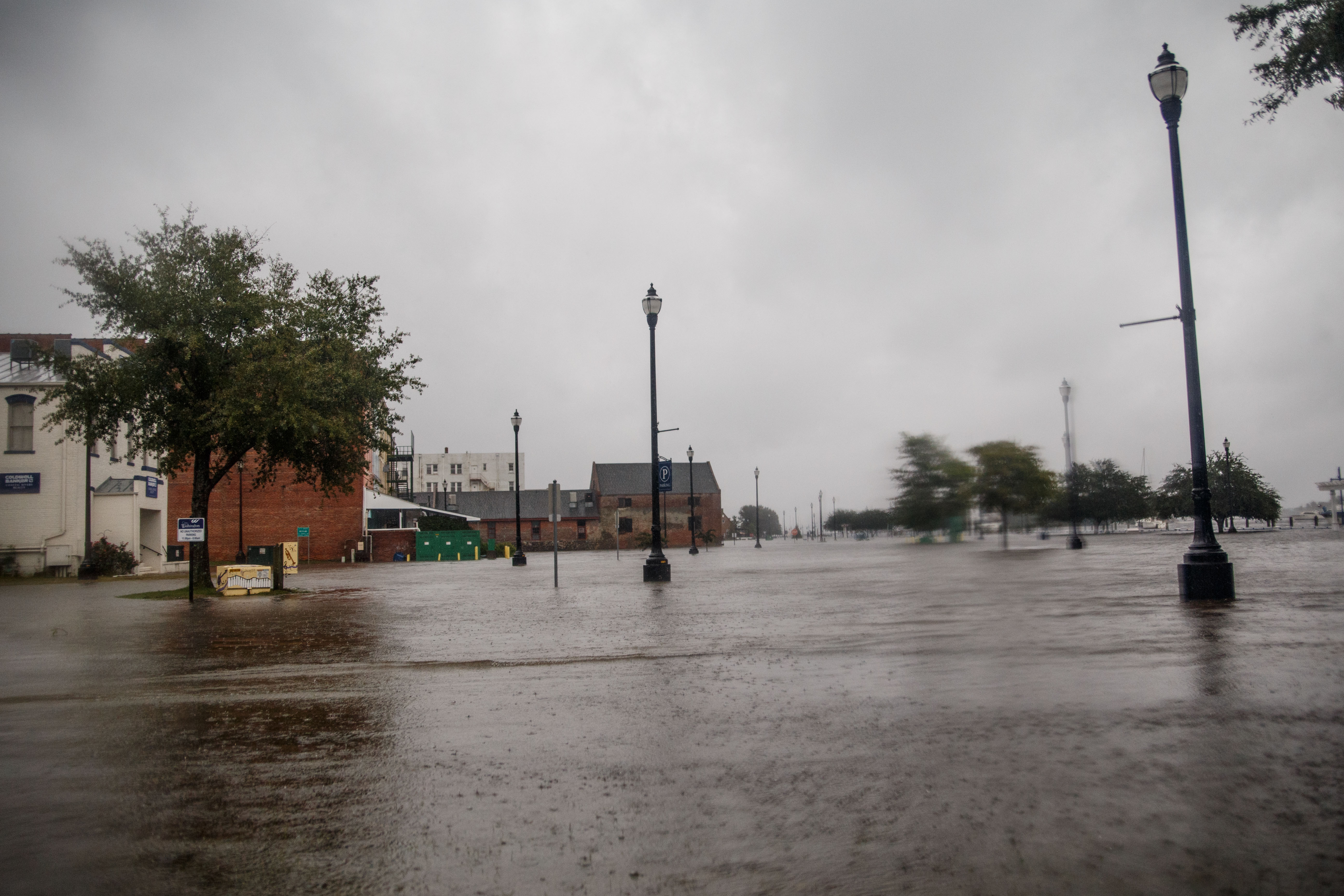 Hurricane Florence Strikes North Carolina