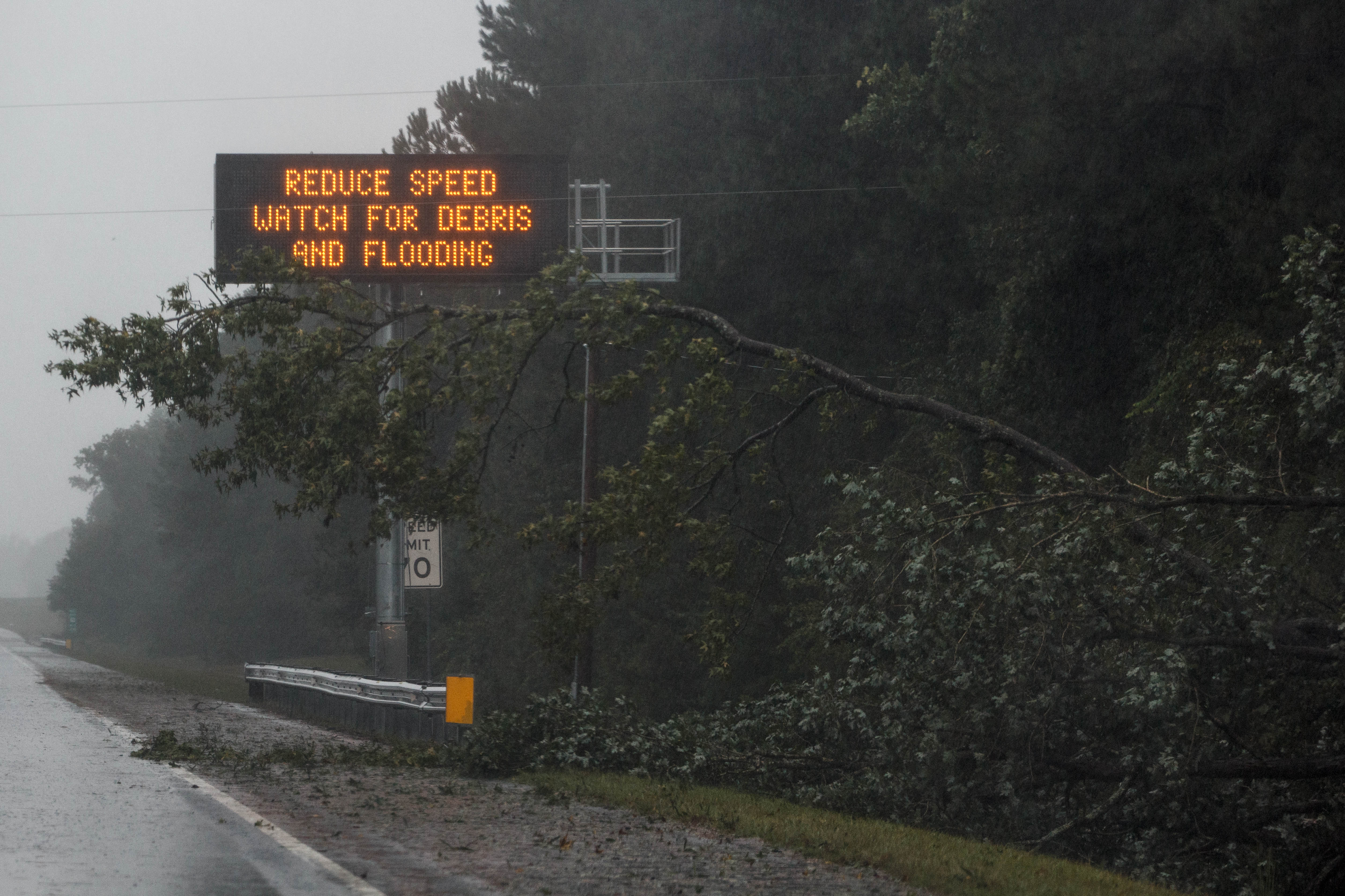 Hurricane Florence Strikes North Carolina