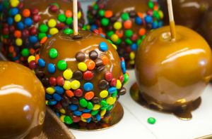 Pastry Shop Display Candy Apples