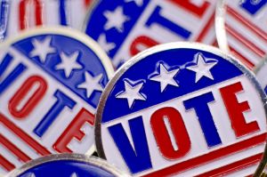 “Vote” Buttons Close-up