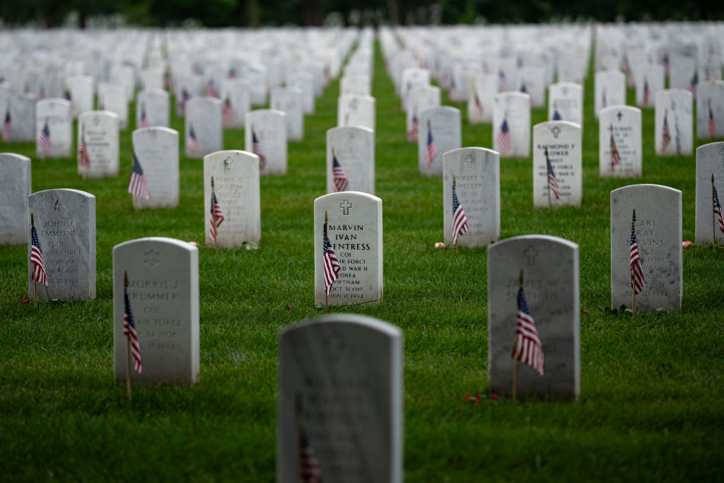 Memorial Day Marked At Arlington National Cemetery