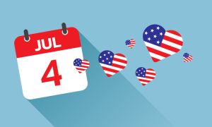 4th of July, Independence day, Calendar