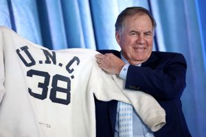 North Carolina Tar Heels Present New Football Coach Bill Belichick