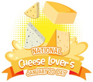 National Cheese Lovers Day Banner Design