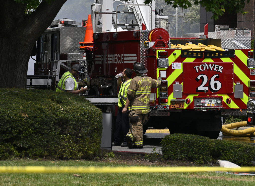 Massive fire breaks out in SouthPark area, NC